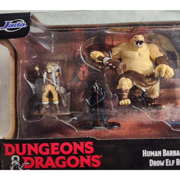 Jada Toys Dungeons & Dragons Die-Cast Set Of 5 Figures 2020 Brand New - Picture 2 of 7